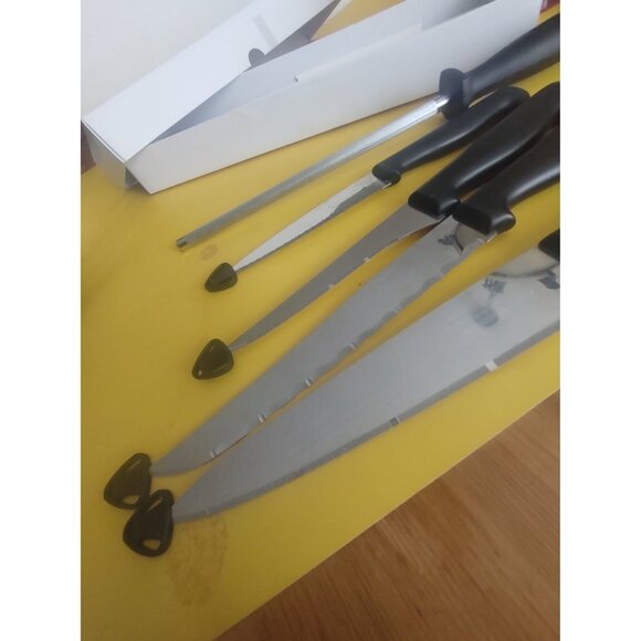 Sheffield Regent Stainless Steel Knife Set New open box 5 pc - Picture 6 of 8